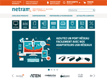 Tablet Screenshot of netram.fr